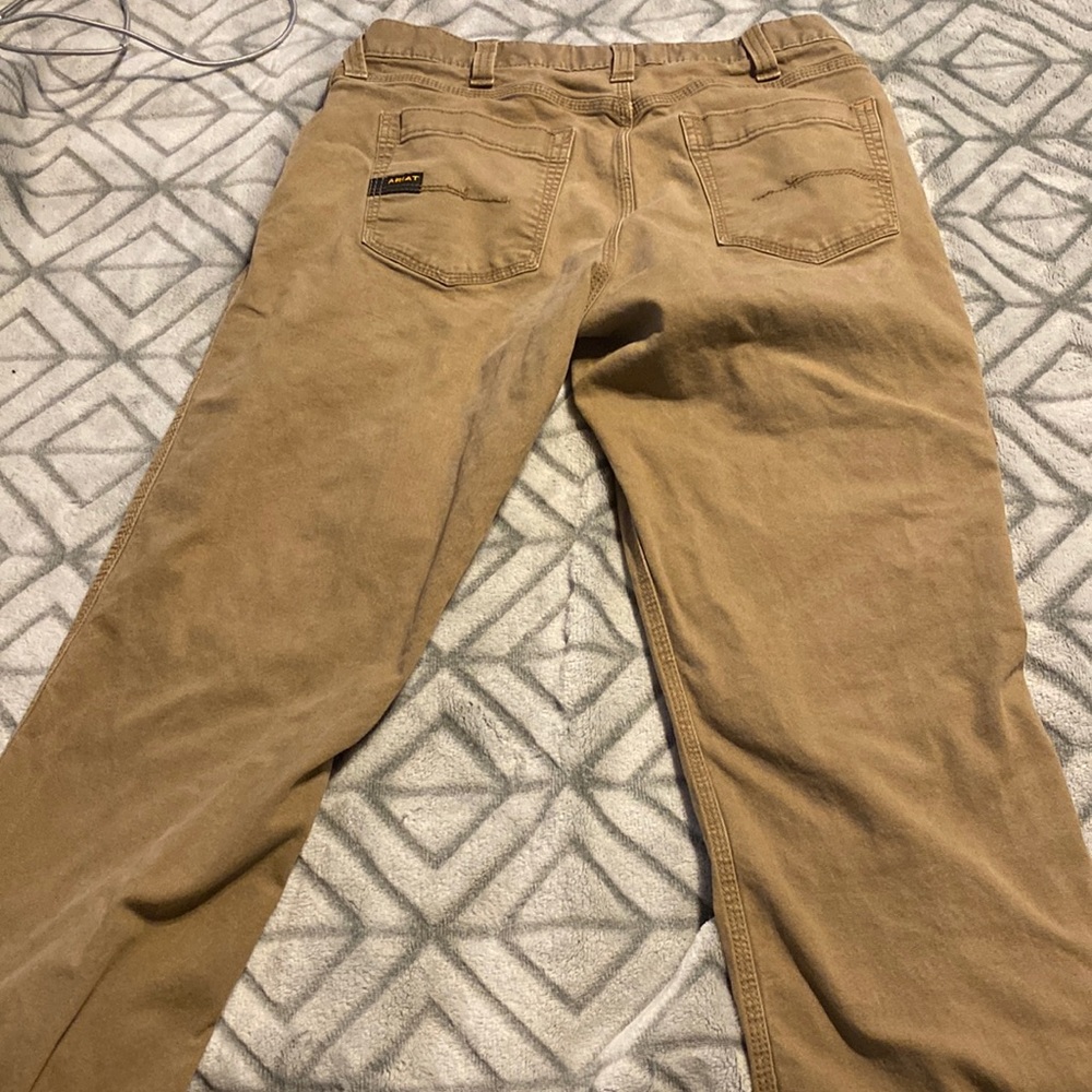 Ariat Rebar low rise straight fit work pants, size 30x30
